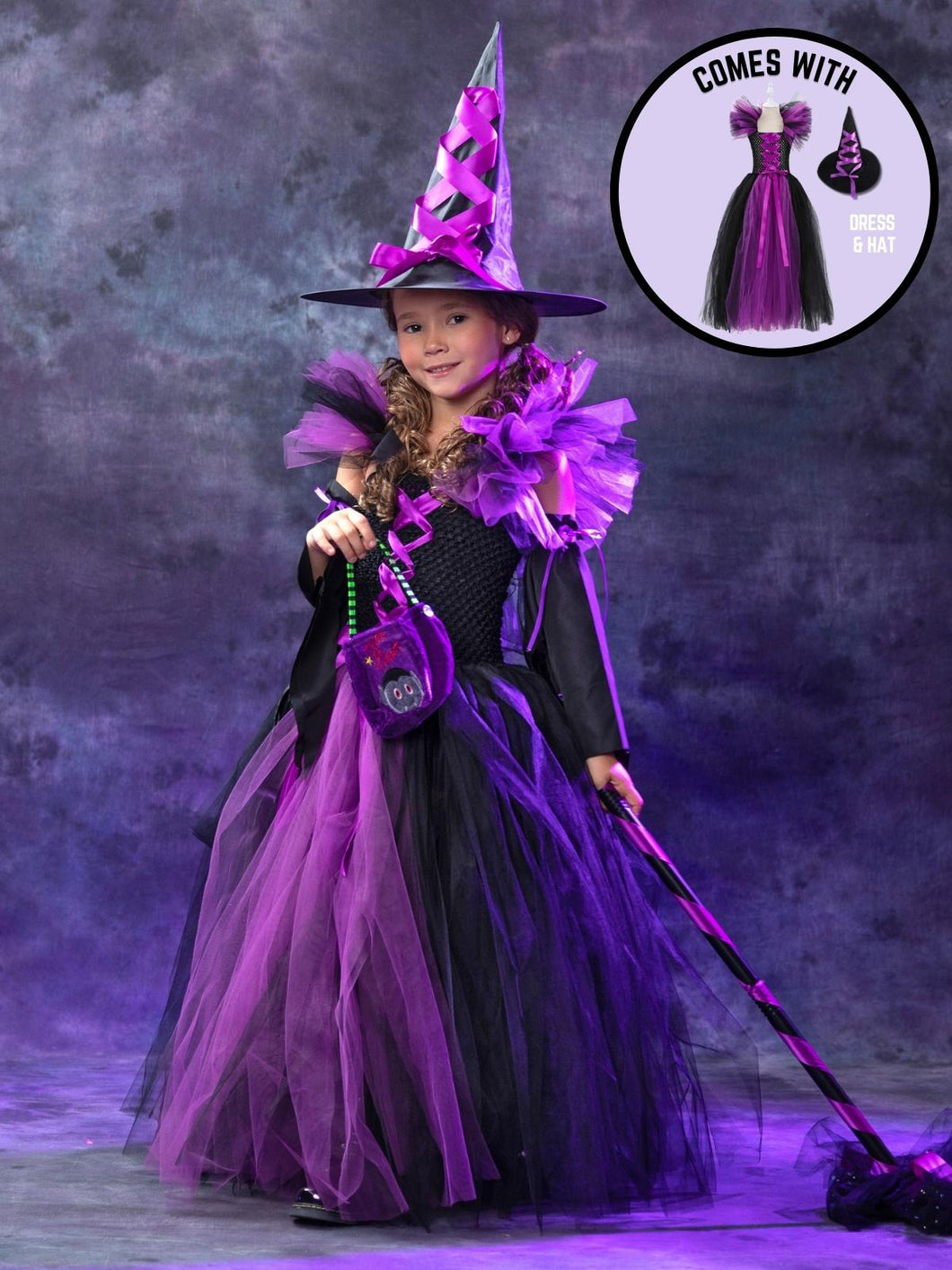 Girls Something Wicked Witch Costume Gown