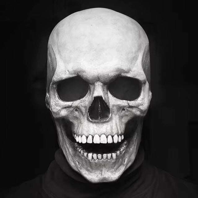 Movable Jaw Skull Mask - I am the Ghost Rider