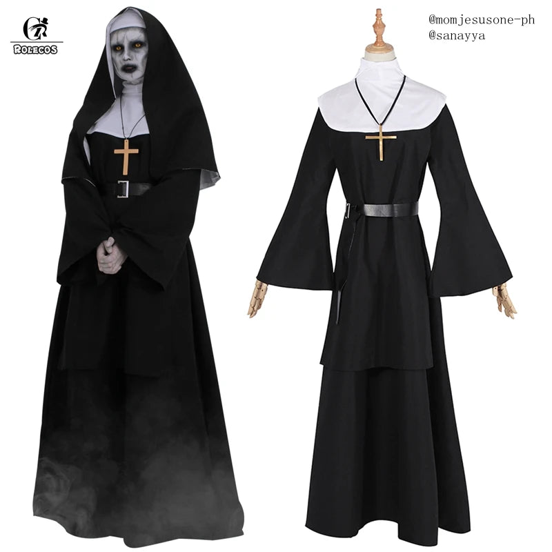 Official The Conjuring Black Nun Halloween Costume