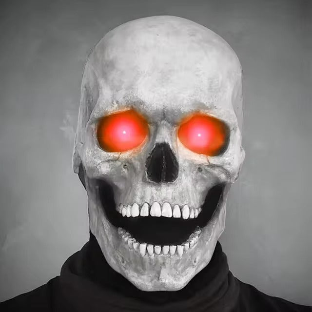 Movable Jaw Skull Mask - I am the Ghost Rider