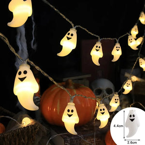 Halloween Decoration LED 1.5m - Skull Ghost Pumpkin and skull