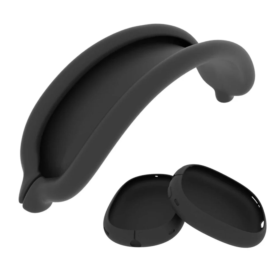 Protective Silicone Cover for AirPods Max - Skin-friendly Case for Apple AirPods Max with Anti-Shockproof Design and Headphone Accessories