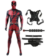 Load image into Gallery viewer, Official Children and Adult Deadpool Cosplay Costume with Mask and full Accessories
