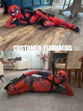 Load image into Gallery viewer, Official Children and Adult Deadpool Cosplay Costume with Mask and full Accessories
