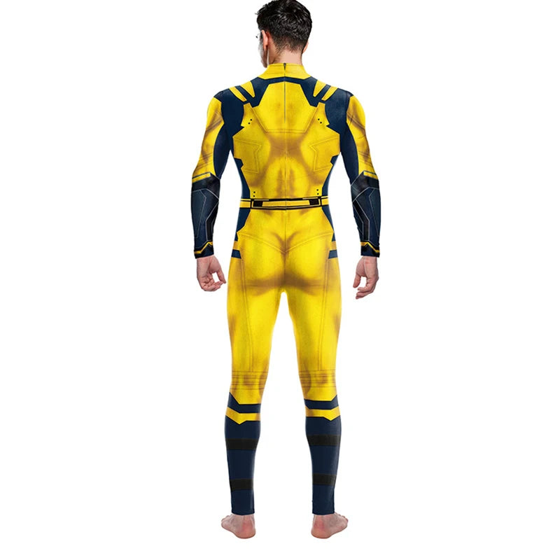 Official Wolverine Deadpool Cosplay Jumpsuit for Men & Women