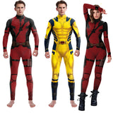 Official Wolverine Deadpool Cosplay Jumpsuit for Men & Women