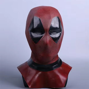 Halloween Deadpool Cosplay Full Head Mask 2024