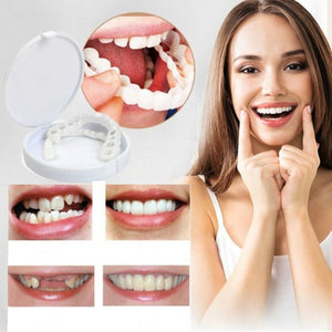 Snap On Dentures - Adjustable Smile Veneers - Doctors Recommended