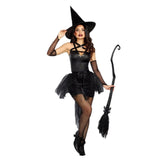 Official Witch Costume Masquerade Party Adult Role-Play