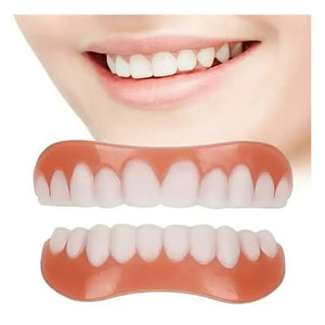 Snap On Dentures Kit - Perfect Smile Veneers (Upper & Lower)