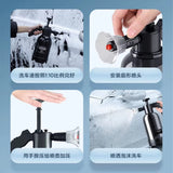 2L Portable Car Wash Foam Sprayer Manual Pneumatic Foam Spray Bottle Thickened High Pressure Explosion Proof Super Foam