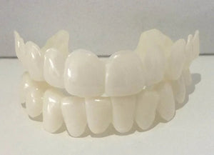 Snap On Dentures - Adjustable Smile Veneers - Doctors Recommended