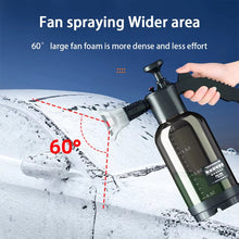 Load image into Gallery viewer, 2L Portable Car Wash Foam Sprayer Manual Pneumatic Foam Spray Bottle Thickened High Pressure Explosion Proof Super Foam

