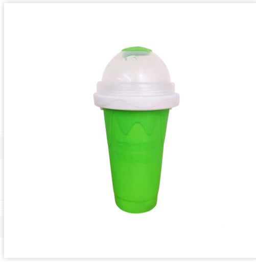 Quick Freeze Slushy Cup – Instant Smoothie Maker & Fast Cooling Squeeze Cup