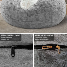 Load image into Gallery viewer, Bean Bag Cover 5ft Black
