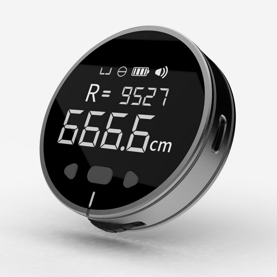 Digital Measuring Tape with LCD Display – High Precision Electronic Distance Measuring Ruler Tool