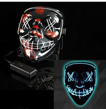 Load image into Gallery viewer, Glowing Mask LED Mask Halloween Clown Funny Bundy
