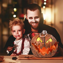 Load image into Gallery viewer, LED Pumpkin Lantern
