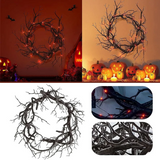 Halloween Wreath Black