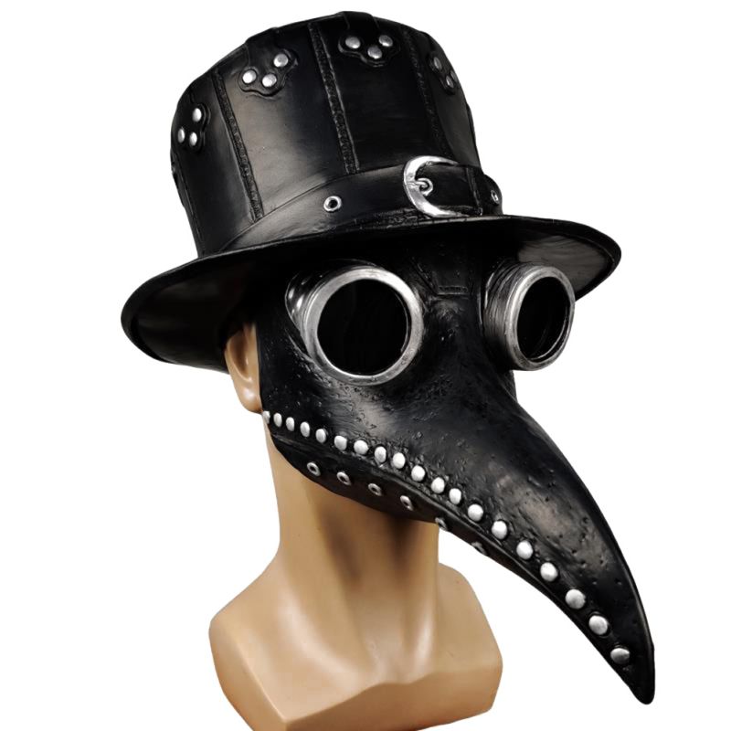 Black Plague Doctor Halloween Costume