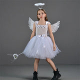 Angel Costume Kids Celestial Cherub Dress