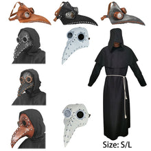 Load image into Gallery viewer, Medieval Plague Costume Mask Set
