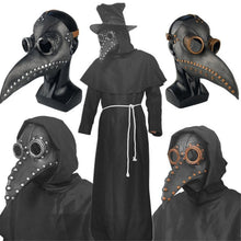 Load image into Gallery viewer, Medieval Plague Costume Mask Set
