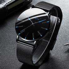 Load image into Gallery viewer, Geneva Luxury Minimalist Men's Watch - Full Steel Waterproof Relogio Masculino Wristwatch
