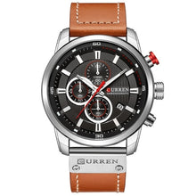 Load image into Gallery viewer, Curran Fashion Date Luxury Quartz Men's Watch - Waterproof Chronograph Hodinky Relogio Masculino Wristwatch
