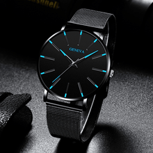 Load image into Gallery viewer, Geneva Luxury Minimalist Men's Watch - Full Steel Waterproof Relogio Masculino Wristwatch - Theshinemart
