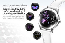 Load image into Gallery viewer, Plumzong Luxury Galaxy Smart Wristwatch For Women IOS &amp; Android KW10 - Theshinemart

