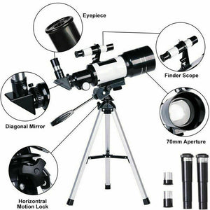 Space Telescope - 150X High Power Zoom HD Stellina Telescope with Tripod - The Gadgets Emporium