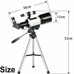 Space Telescope For Kids- 150X High Power Zoom HD Beginners Telescope with Tripod - The Gadgets Emporium