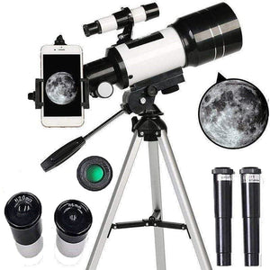 Space Telescope - 150X High Power Zoom HD Stellina Telescope with Tripod - The Gadgets Emporium