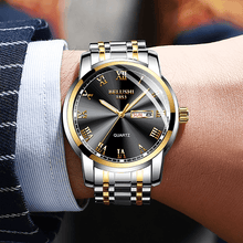 Load image into Gallery viewer, Belushi Luxury Quartz Men's Business Wristwatch - Waterproof Stainless Steel Anti-Scatch Watch - Theshinemart
