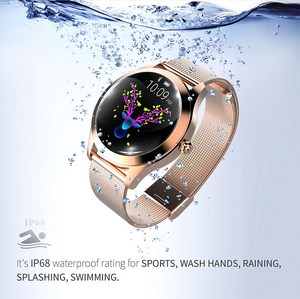 Plumzong Luxury Galaxy Smart Wristwatch For Women IOS & Android KW10 - Theshinemart