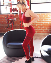 Load image into Gallery viewer, Ashton Leggings - Maroon
