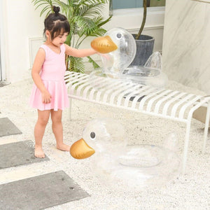 Duck-Shaped Baby Swimming Ring