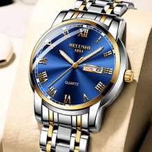 Load image into Gallery viewer, Belushi Luxury Quartz Men's Business Wristwatch - Waterproof Stainless Steel Anti-Scatch Watch - Theshinemart
