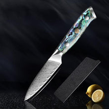 Load image into Gallery viewer, Handmade Damascus Steel Knife Set
