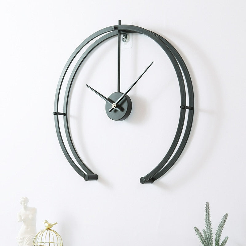 Large Wall Clocks Modern Design Clocks for Home Decor Office European Style Hanging Wall Watch Clocks Silent Home Decor 50cm