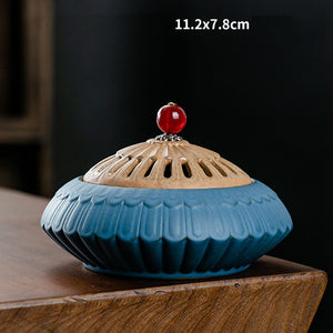 Polyresin Incense Burner Holder Muslim Home Decor Pillow Design Portable Incense Burner