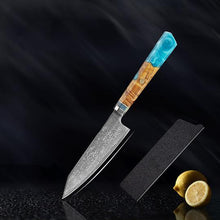 Load image into Gallery viewer, Makito Damascus Steel Knife Set
