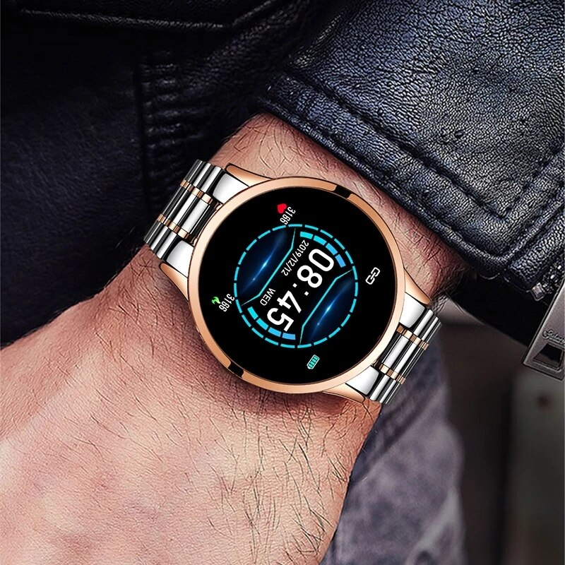 Lige Luxury Smart Watch - Sports Smart Wristwatch For Men IOS & Android - Theshinemart