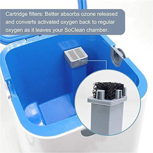 Replacement Cartridge Filter Kit for CPAP Cleaning & Sanitizing Machine