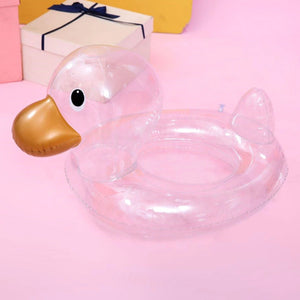 Duck-Shaped Baby Swimming Ring