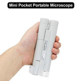 Professional 40X-100X HD Mini Pocket Portable Handheld Microscope - The Gadgets Emporium