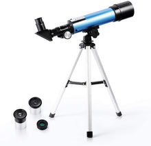 Load image into Gallery viewer, Professional HD 100X Beginners &amp; Kids Telescope With Smartphone Holder
