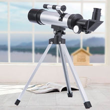 Load image into Gallery viewer, Professional HD 100X Beginners &amp; Kids Telescope With Smartphone Holder
