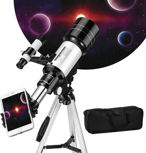 Professional HD 150X Space Astronomical Stellina Telescope with Tripod & Bag